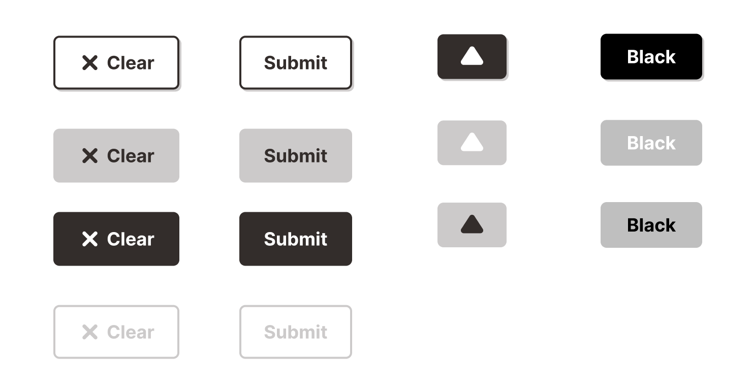 DBFS game action button states