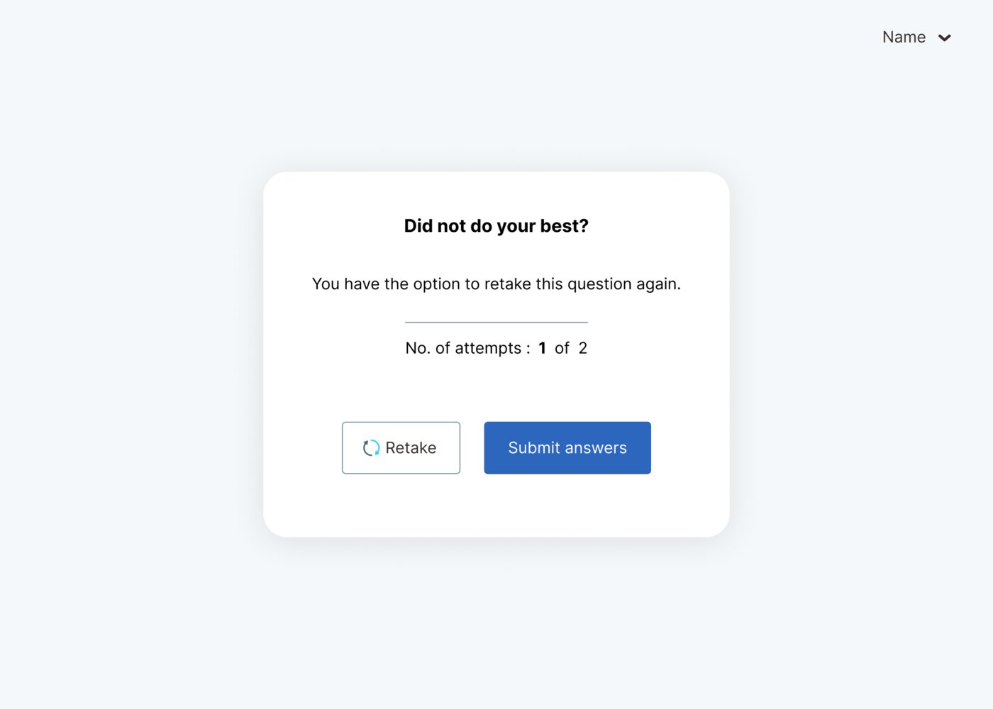 DBFS submit confirmation