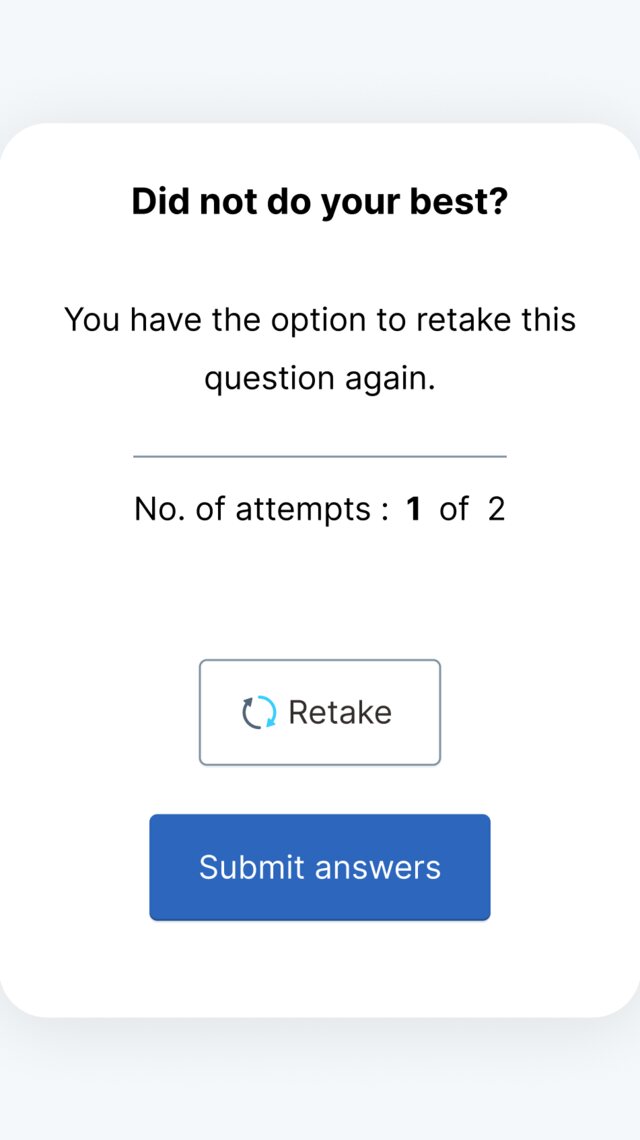 DBFS confirmation on mobile