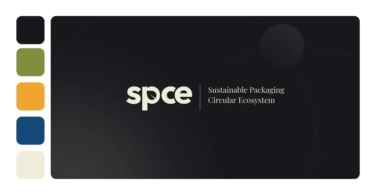 SPCE logo and colour palette