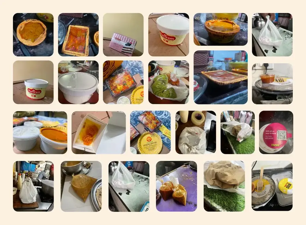 Conventional food packaging in use today