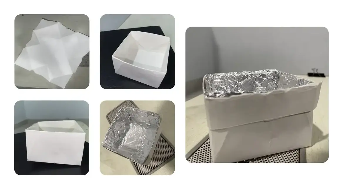 First paper and foil prototypes